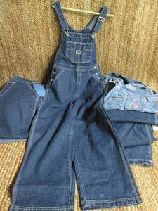 lot 206 image: Large Lot of Overalls (Size M) Revolt, R.V.T. Brands NWT SKD