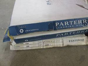 lot 210 image: 3 Cases of Parterre Flooring Systems 18 X 18 (Steam #36200) 16pcsCase Y.