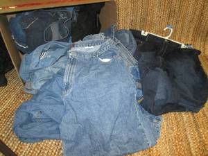 lot 215 image: Box of Jeans& Shorts  Revolt, Xiliration, Route 66 (Size 20-24) SKD
