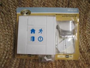 lot 219 image: Wireless 4 Channel Doorbell & Alert Center Kit 10B