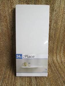 lot 224 image: 24 Floating Shelf Sealed In Plastic