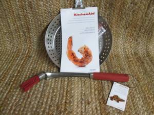 lot 238 image: Kitchen Aid 12 Stainless Steel Ski...