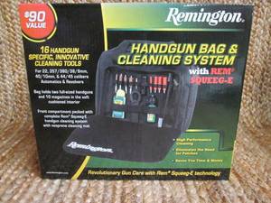 lot 241 image: Remington Handgun Bag & Cleaning Sy...