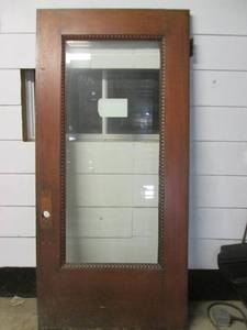 lot 257 image: Heavy Antique Door See Photos...