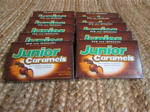 lot 267 image: (12) Junior Caramels 3.6oz. Package...