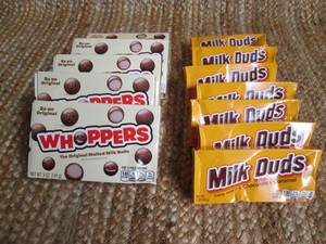 lot 291 image: (5) Whoppers (5 oz.Ea), (7) Milk D...