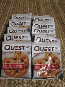 lot 292 image: (12) Quest Protien Cookie (Chocolat...