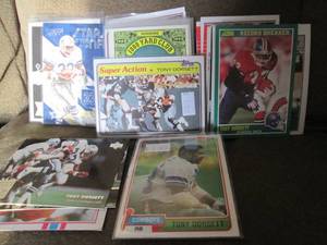 lot 6 image: (50) Tony Dorsett Cards