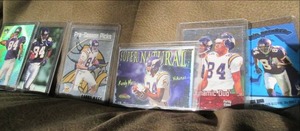 lot 9 image: Randy Moss Insert Cards