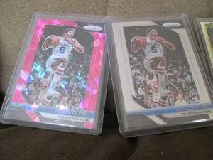 lot 31 image: Julius Erving Cards