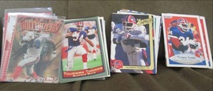 lot 41 image: (40) Thurman Thomas Cards