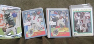 lot 45 image: (40) Michael Vick Cards