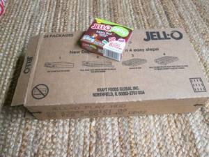 lot 146 image: Case of Jello Edible Mud Chocolate ...