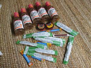lot 147 image: Sweet Tea, Slim Jims, Beef Jerkey, ...