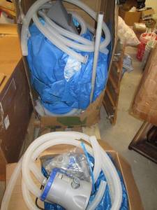 lot 363 image: Open Box Outdoor Pool With Pump Untested