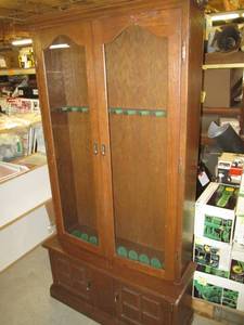 lot 386 image: Gun Cabinet 35 X 13 X 70.5