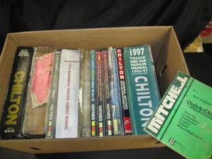 lot 405 image: Lot of Vintage Automotive Manuals ...