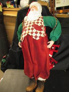 lot 406 image: Department 56 Santa Clause PLT...
