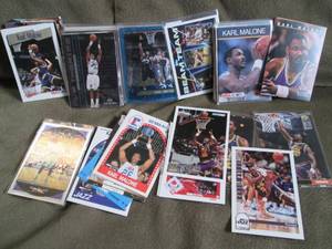 lot 66 image: (50) Karl Malone Cards