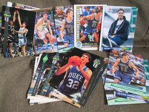 lot 69 image: (30) Christian Laettner Rookie Cards