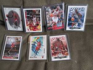 lot 119 image: Michael Jordan Cards