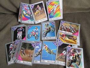 lot 137 image: (50) AMA Supercross Cards