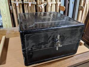 lot 83 image: Antique McCaskey Safe Register w Key