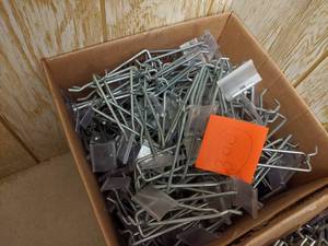 lot 91 image: Large Box of Assorted Pegboard Peghooks