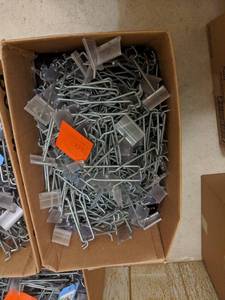 lot 95 image: Large Box of Assorted Pegboard Peghooks