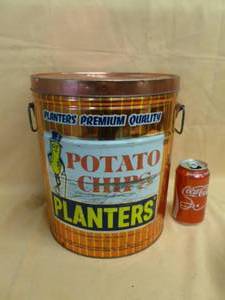 Vintage Metal Container