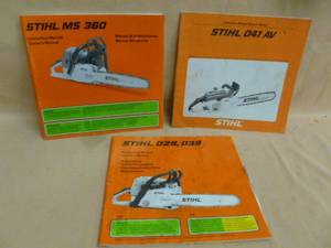 Stihl Manuals