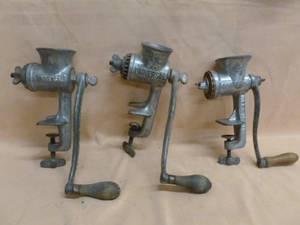Antique Meat Grinders