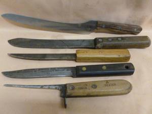 Vintage Butcher Knives