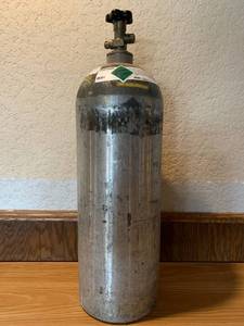 lot 10 image: 20lb CO2 Tank (newly filled) $150 retail