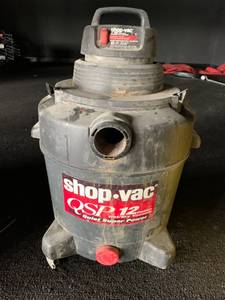 lot 12 image: Shop Vac Qsp 12 Gallon Wet Dry Vacuum