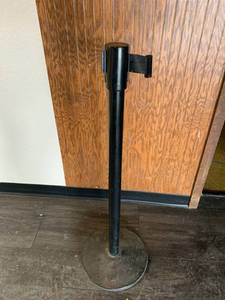lot 26 image: Tensabarrier Barrier Post & Belt ($255 retail)