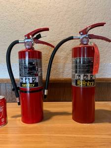 lot 28 image: Lot of 2 Sentry Fire Extinguishers