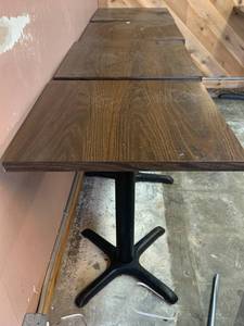 lot 66 image: Lot of 4 Tables 24 x 24