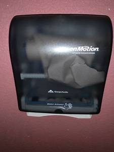 lot 85 image: Enmotion Paper Towel Dispenser & Soap $118 retail