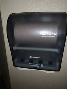 lot 84 image: Enmotion Paper Towel Dispenser & Soap $118 retail