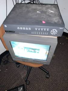 lot 96 image: Security DVR with Monitor