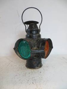 lot 27 image: Adlake Railroad Lamp