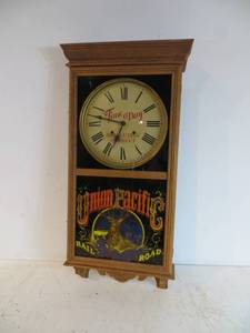 lot 2 image: Union Pacific Railroad Clock