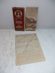 lot 8 image: VINTAGE Great Northern Railroad Ephemera