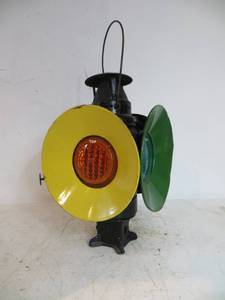 lot 37 image: Adlake Railroad Lamp