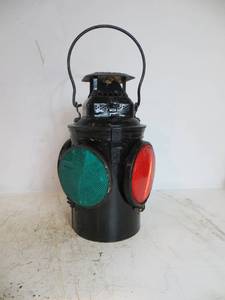 lot 47 image: Adlake Railroad Lamp