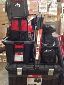 lot 1 image: Pallet With Assorted Husky Tools and accessories