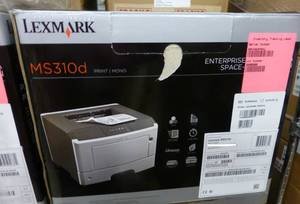 lot 3 image: 4 New Lexmark laser printers model ...