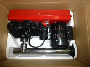 lot 69 image: 8 inch 5 speed drill press - untest...