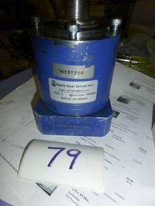 lot 79 image: Alpha Gear LP 090-M01-5 with 51 ge...